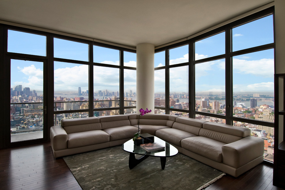 Photo of a contemporary living room in New York.