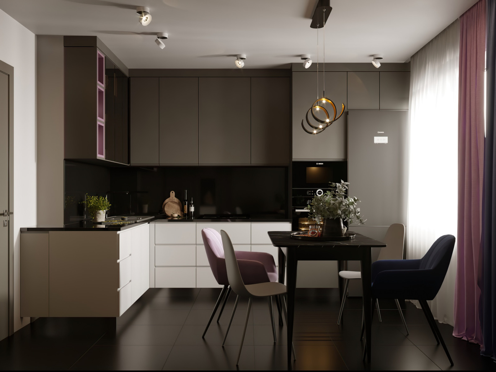 Проект Лаванда | Квартира 77 м2 Домодедово