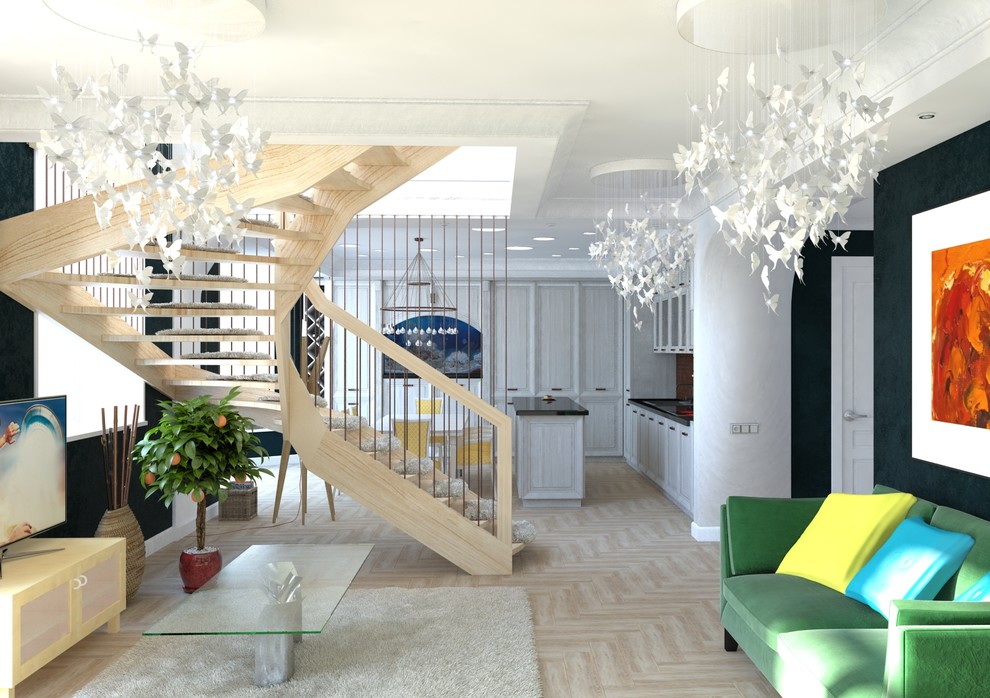 Интерьер частного жилого дома