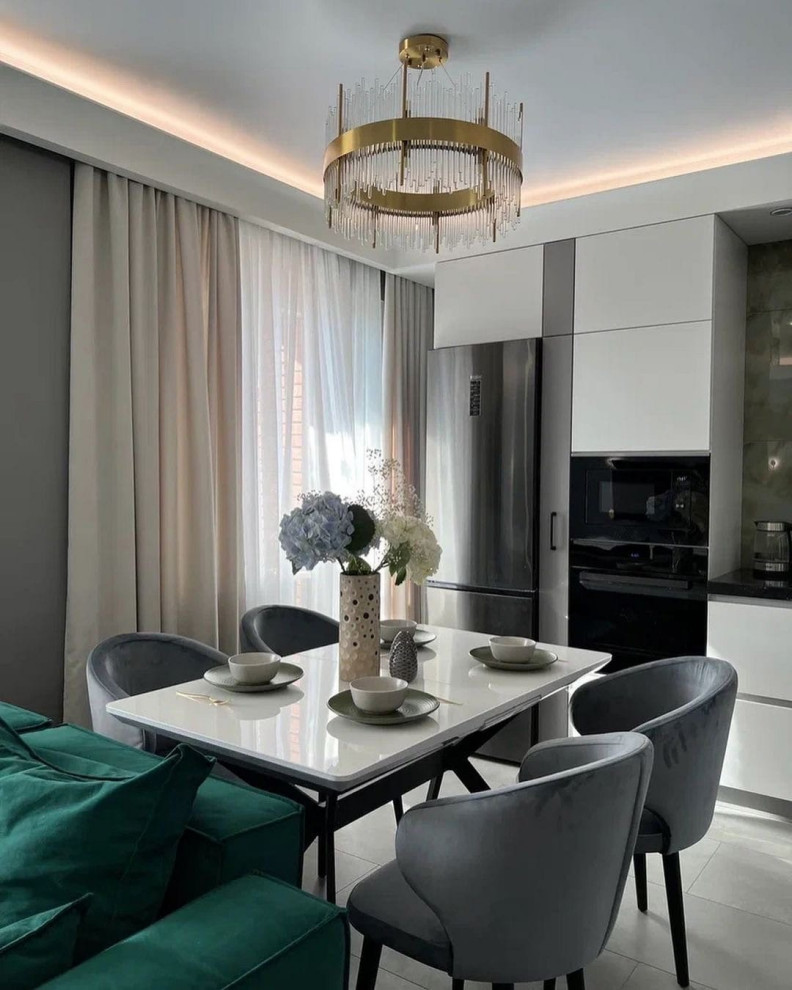 Дизайн проект квартиры 80м2, ЖК Алые паруса