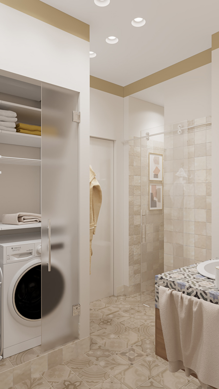 Постирочный шкаф