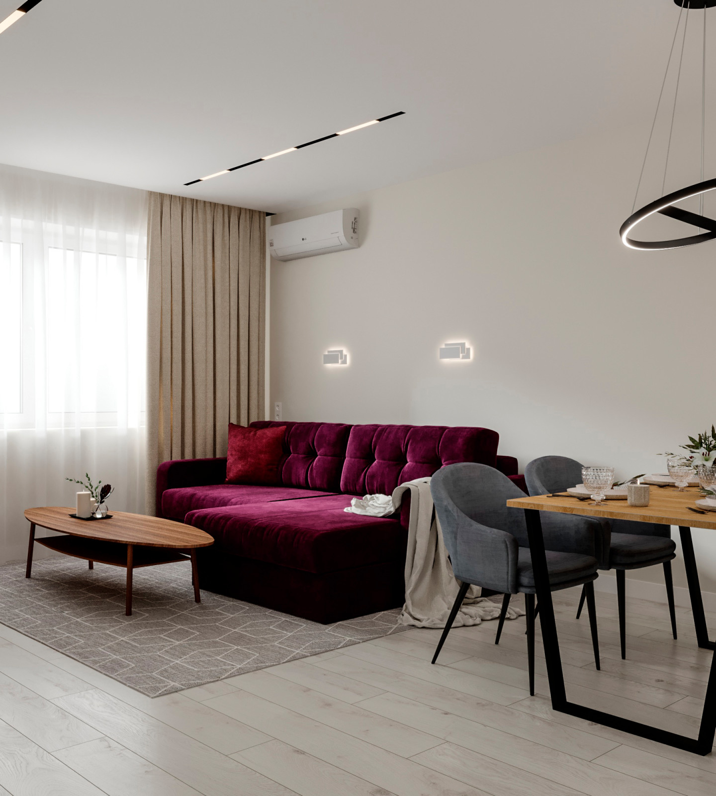 Четырехкомнатная квартира в Мегаполисе