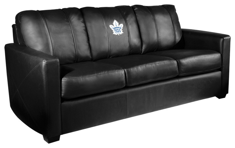 Toronto Maple Leafs NHL Silver Sofa