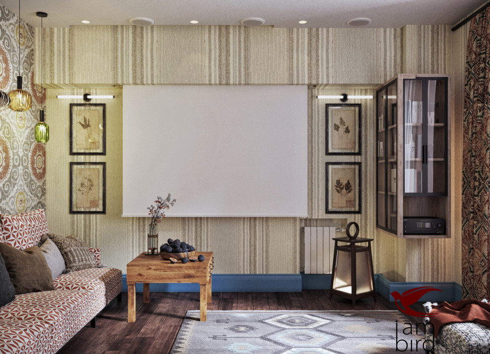 Бохо-Шик в историческом районе Москвы 80 кв.м