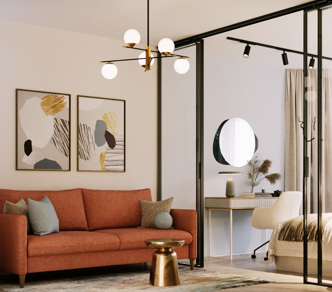 Визуализации квартиры в ЖК Цветы в Нижнем Новгороде