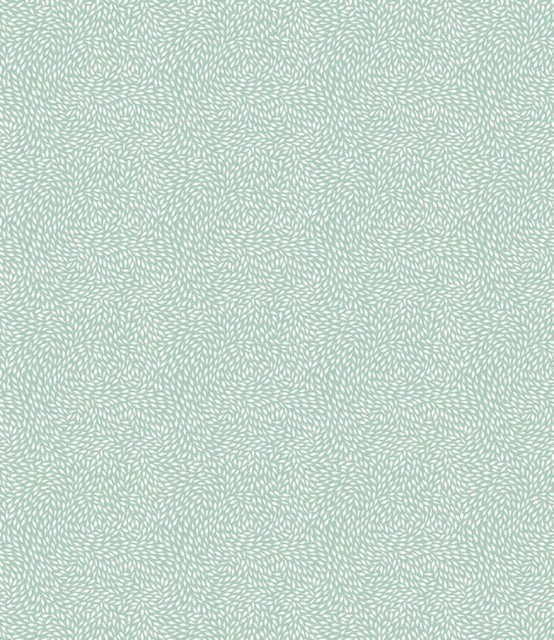 Lola "Go With the Flow" Jade PVC Tablecloth, 140x140 cm