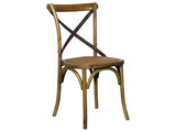 Brass Bamboo Side Chair