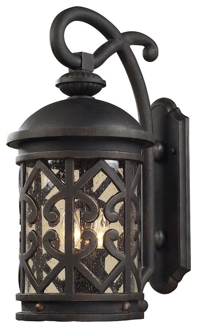 Tuscany Coast Collection 2-Light Lantern Sconce - Mediterranean ...