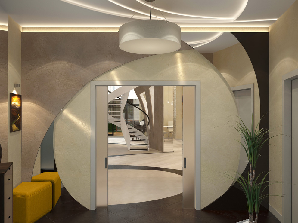 Проект дома с бассейном