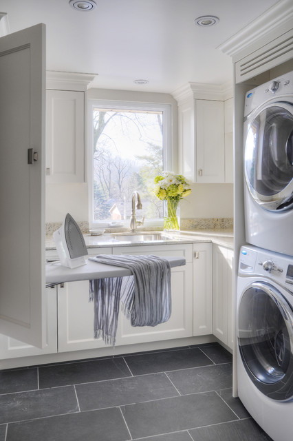 Transitional Home in London (1435) transitional-laundry-room