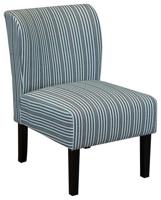 Sauzon Stripe Upholstered Chair Contemporary Armchairs And Accent Chairs by Monsoon