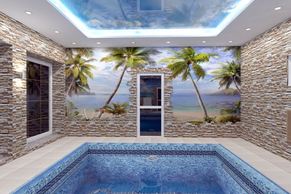 Частный бассейн 100 кв/м. Авангард