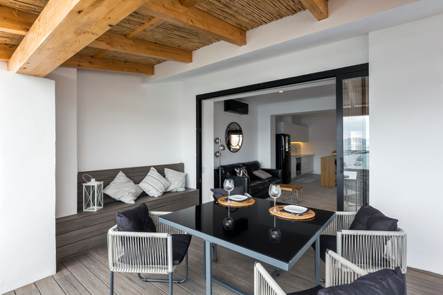 Apartamento MD Port Pollen&ccedil;a modern-terrasse