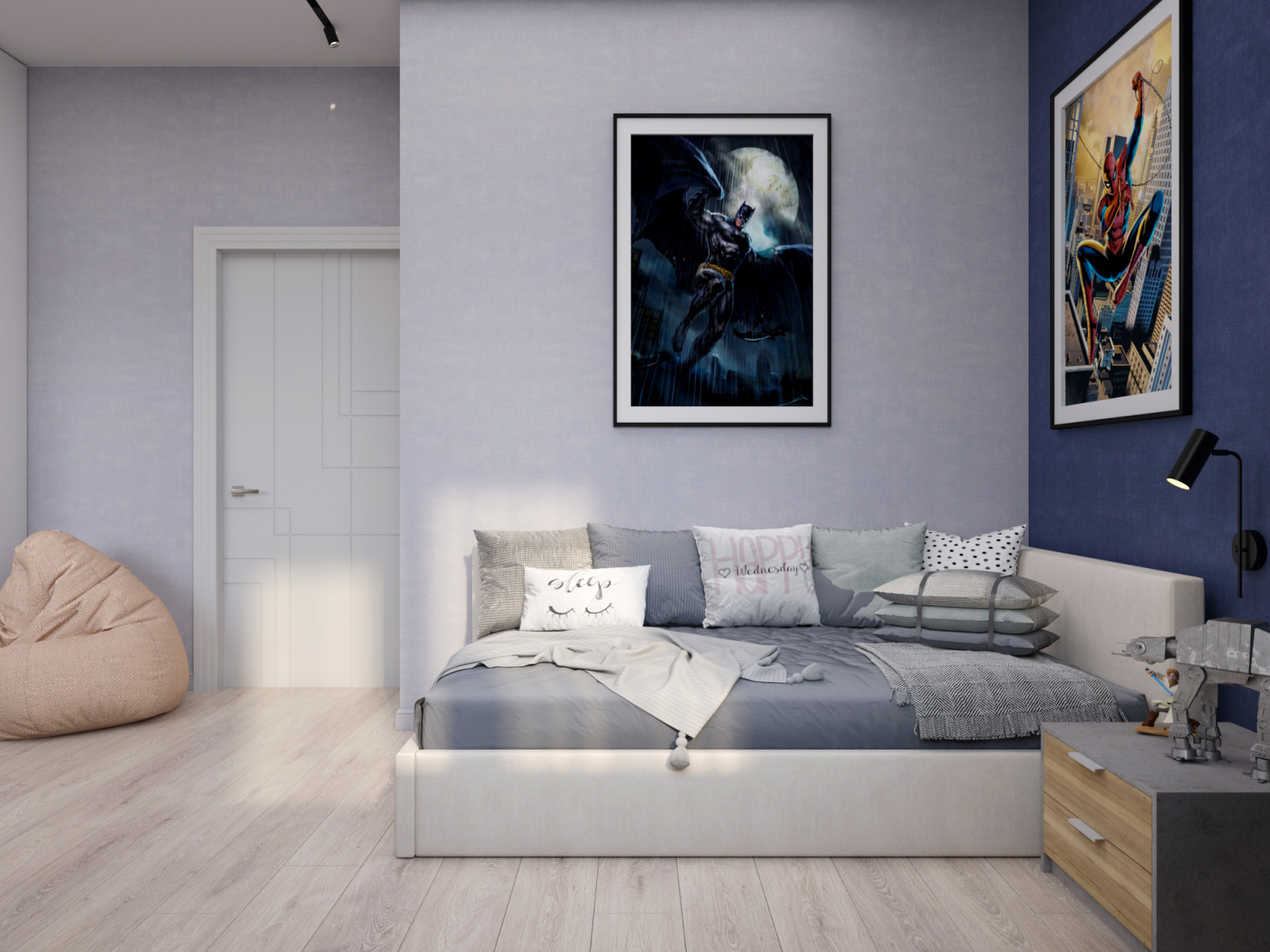 Детская для мальчика в таун-хаусе. Кемеровская обл.