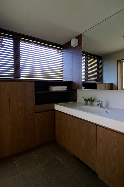 洗面 mid-century-gaestetoilette