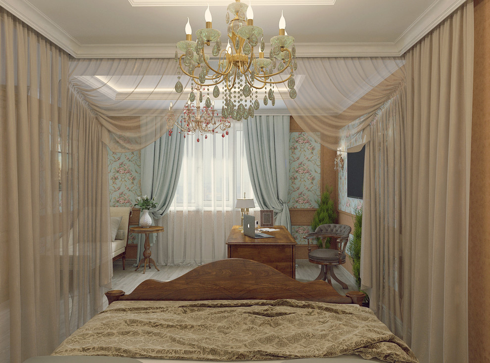Дизайн квартиры с элементами классики  в г. Екатеринбурге