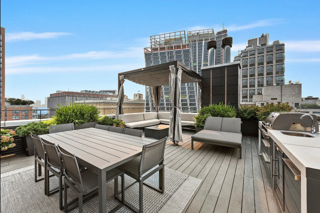 West Chelsea Penthouse contemporary-terrace