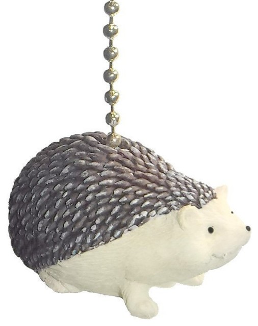 Hedgehog Decorative Ceiling Fan Light Dimensional Pull Clementine