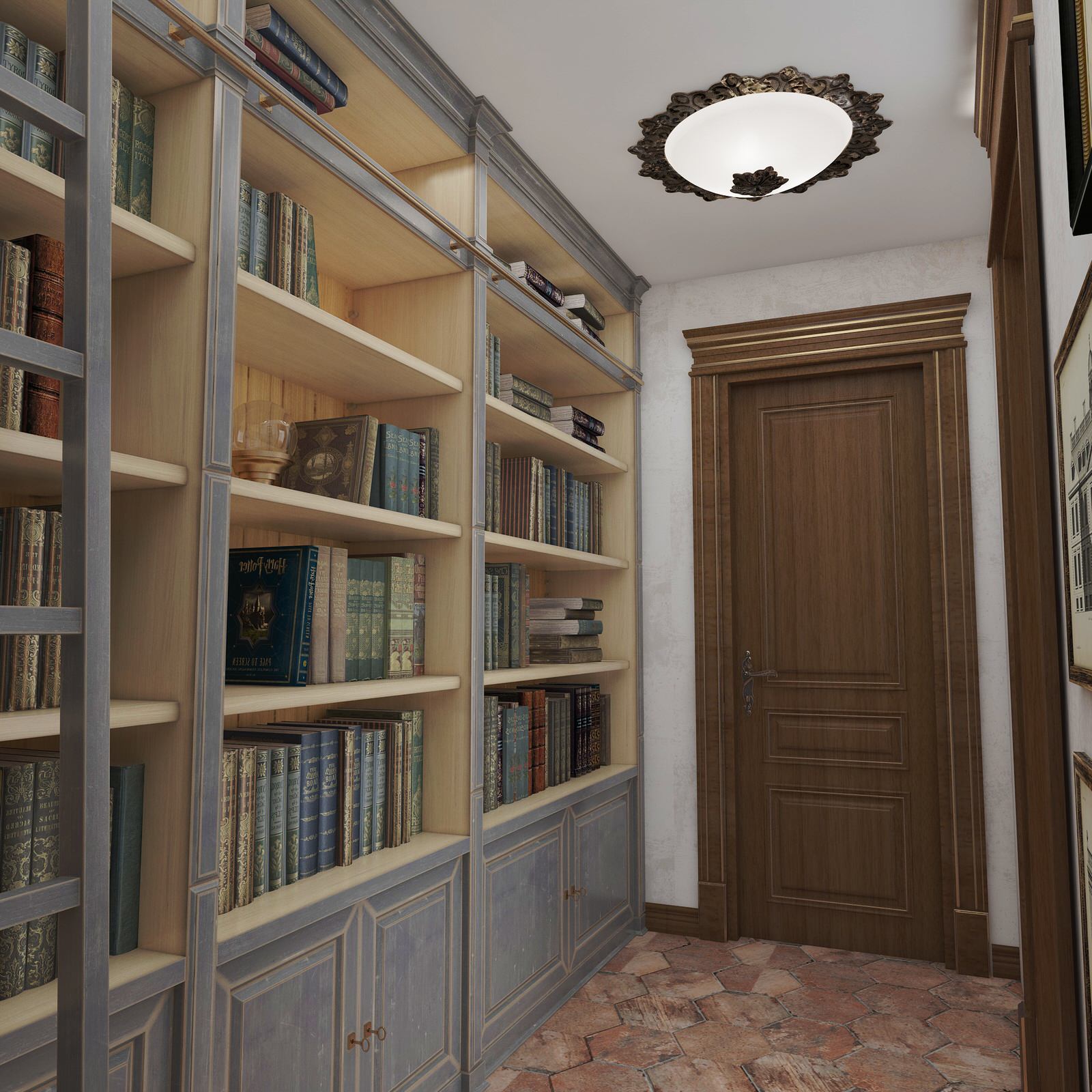 Проект. Интерьер подвала дома (70 м кв)