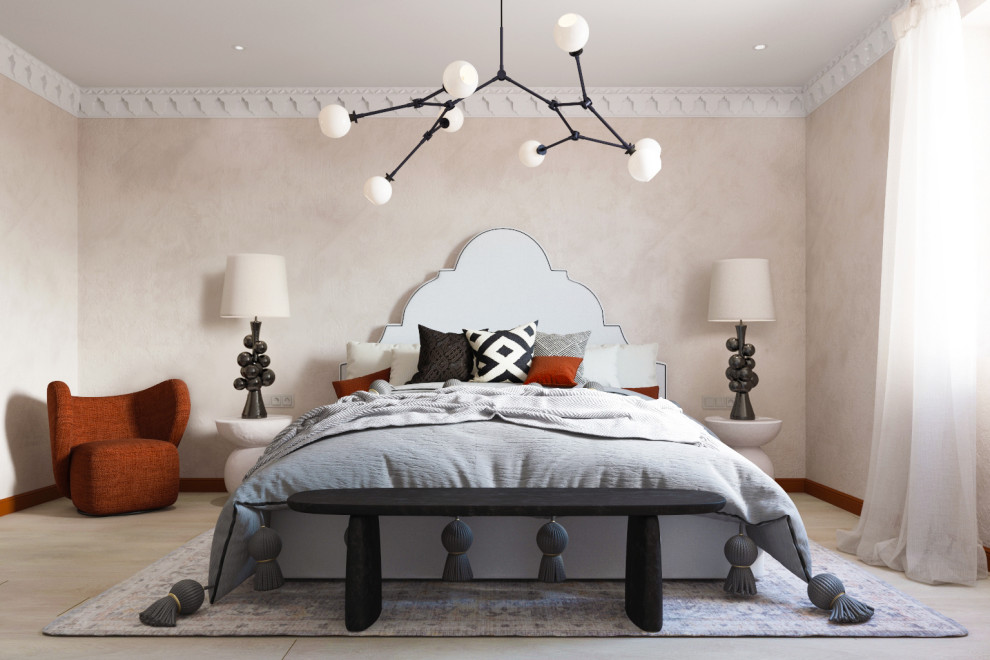 Спальня с этническими мотивами