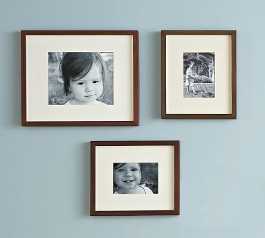 Wood Gallery Picture Frame, 4 x 6", Espresso stain