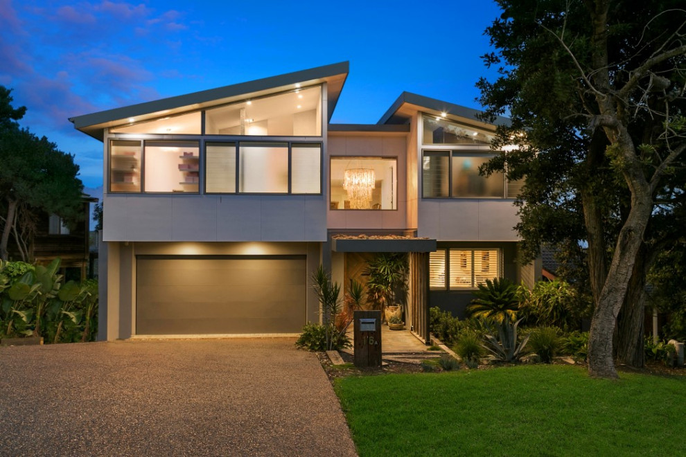 Design ideas for a contemporary exterior in Central Coast.