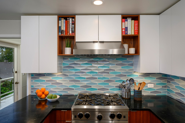Seattle Kitchen Remodel retro-koek