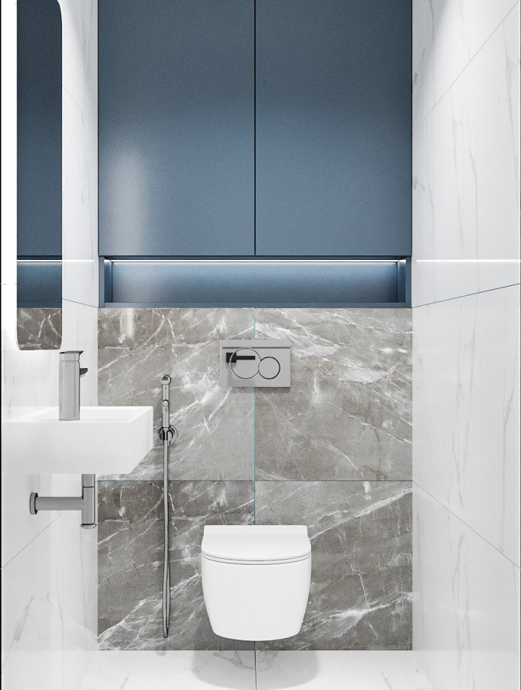 Трехкомнатная квартира в свежих оттенках