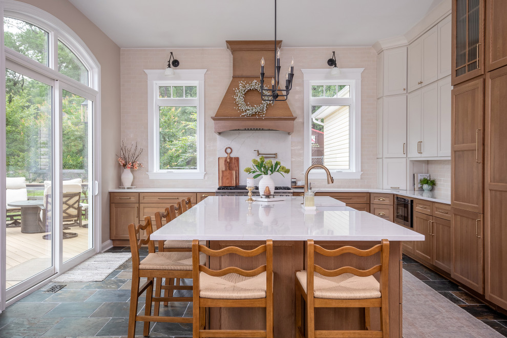 Siler City Home - Farmhouse - Kitchen - Raleigh - by Ida Hernandez