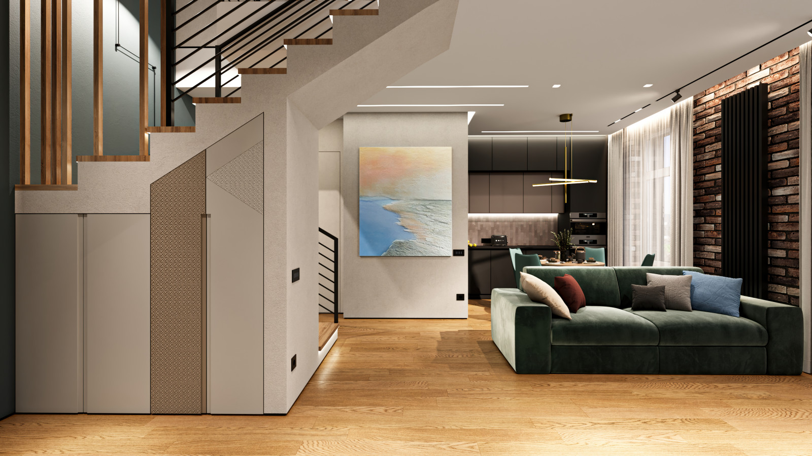 ЖК Парк Апрель двух уровневой лофт