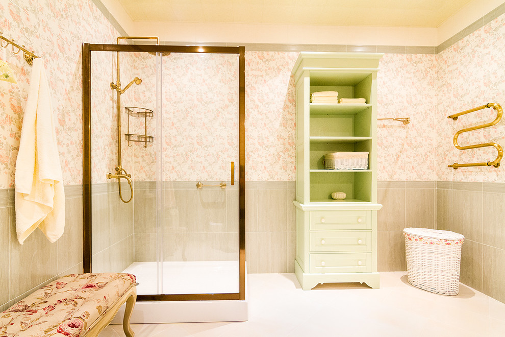 Тумба и пенал в стиле Прованс.