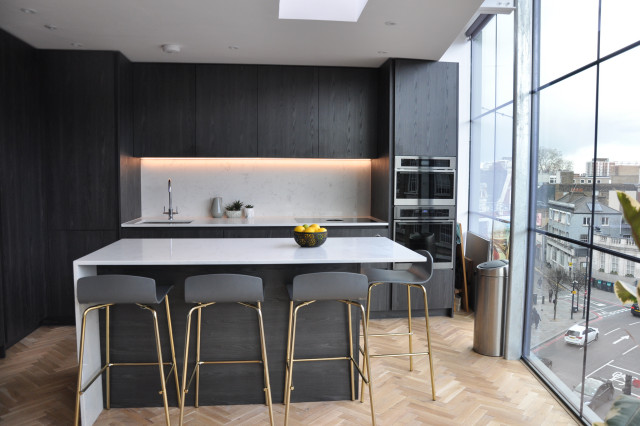 Shoreditch Project - Penthouse Apartment - Contemporary - Kitchen ...