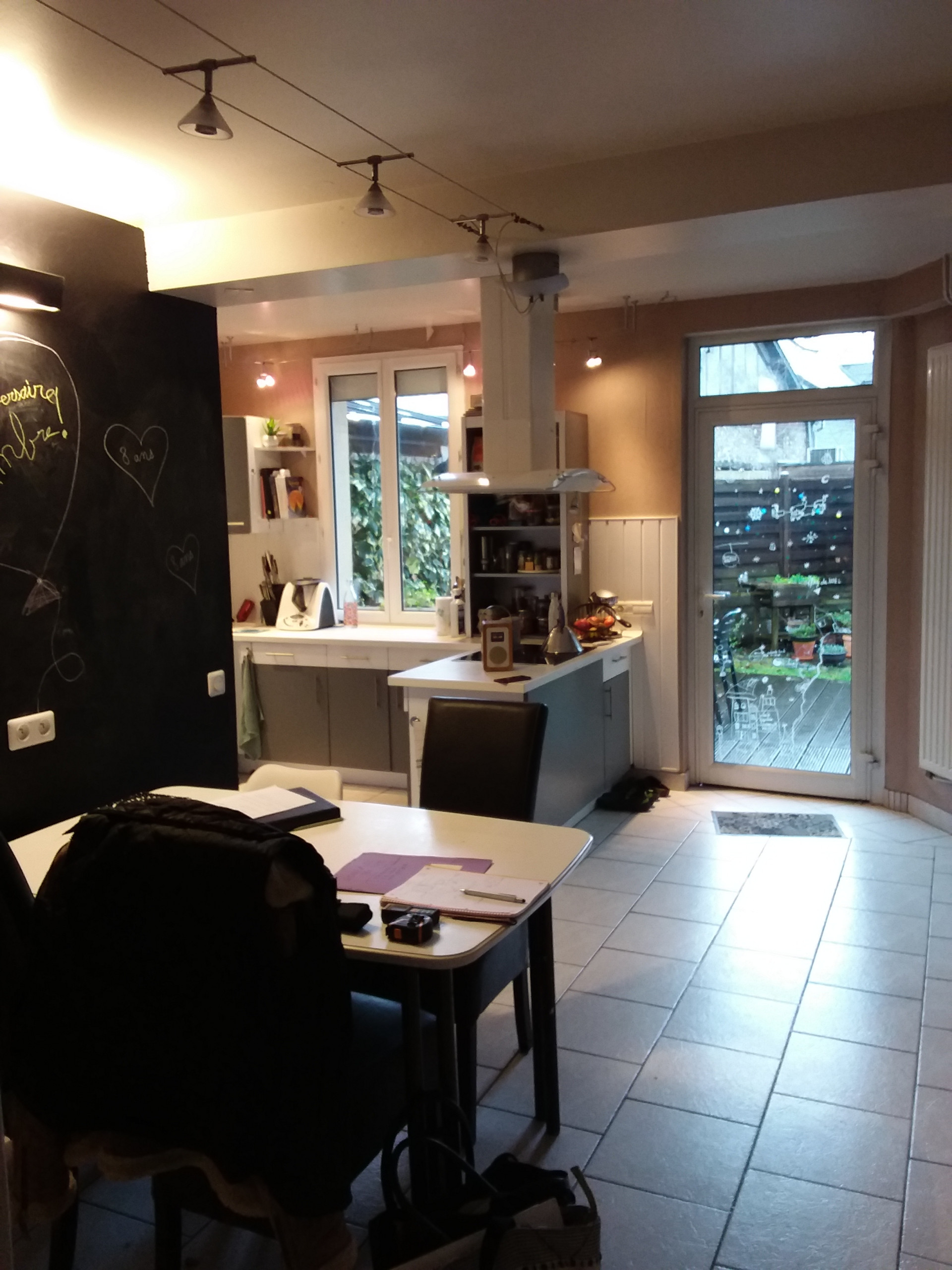 Rénovation, aménagement et décoration du rez-de-chaussée d'une maison de ville