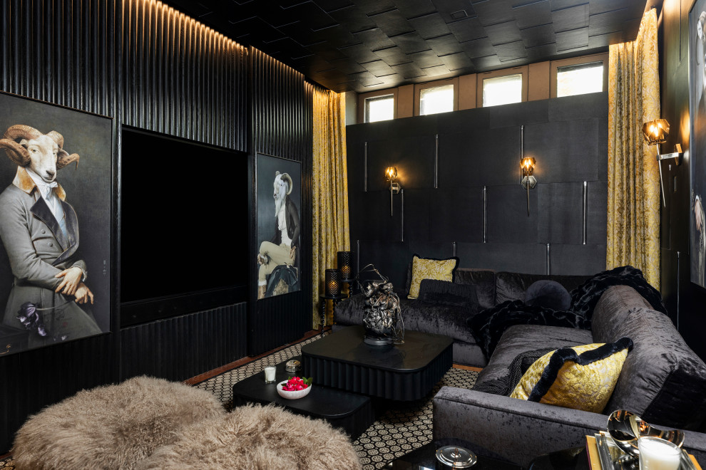 Velvet Drapery Panels