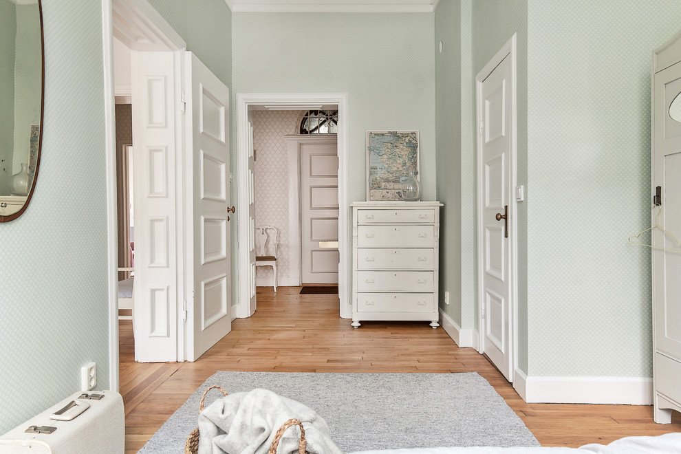 Photo of a transitional hallway in Stockholm.