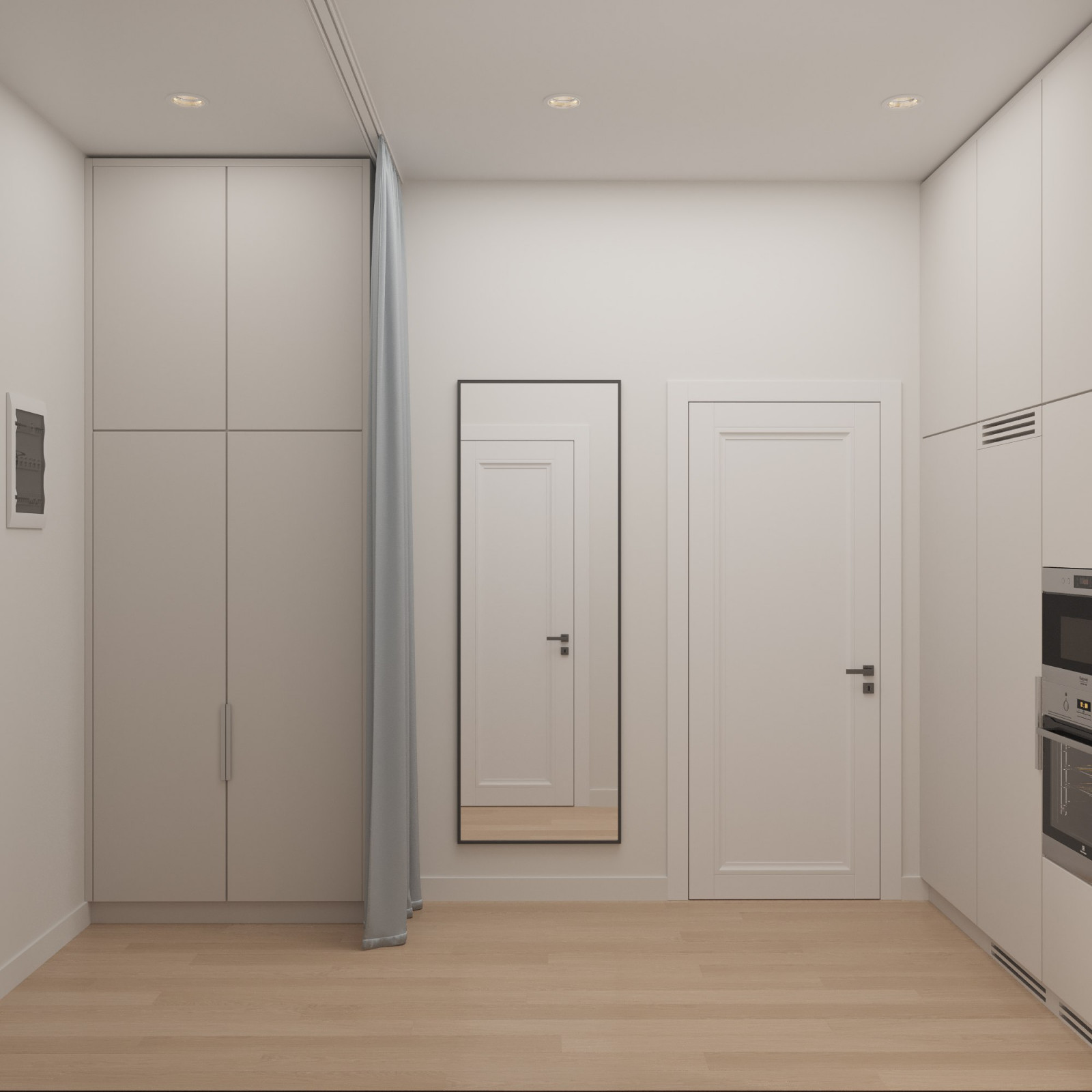 Проект квартиры в ЖК "Нагатино Айленд"