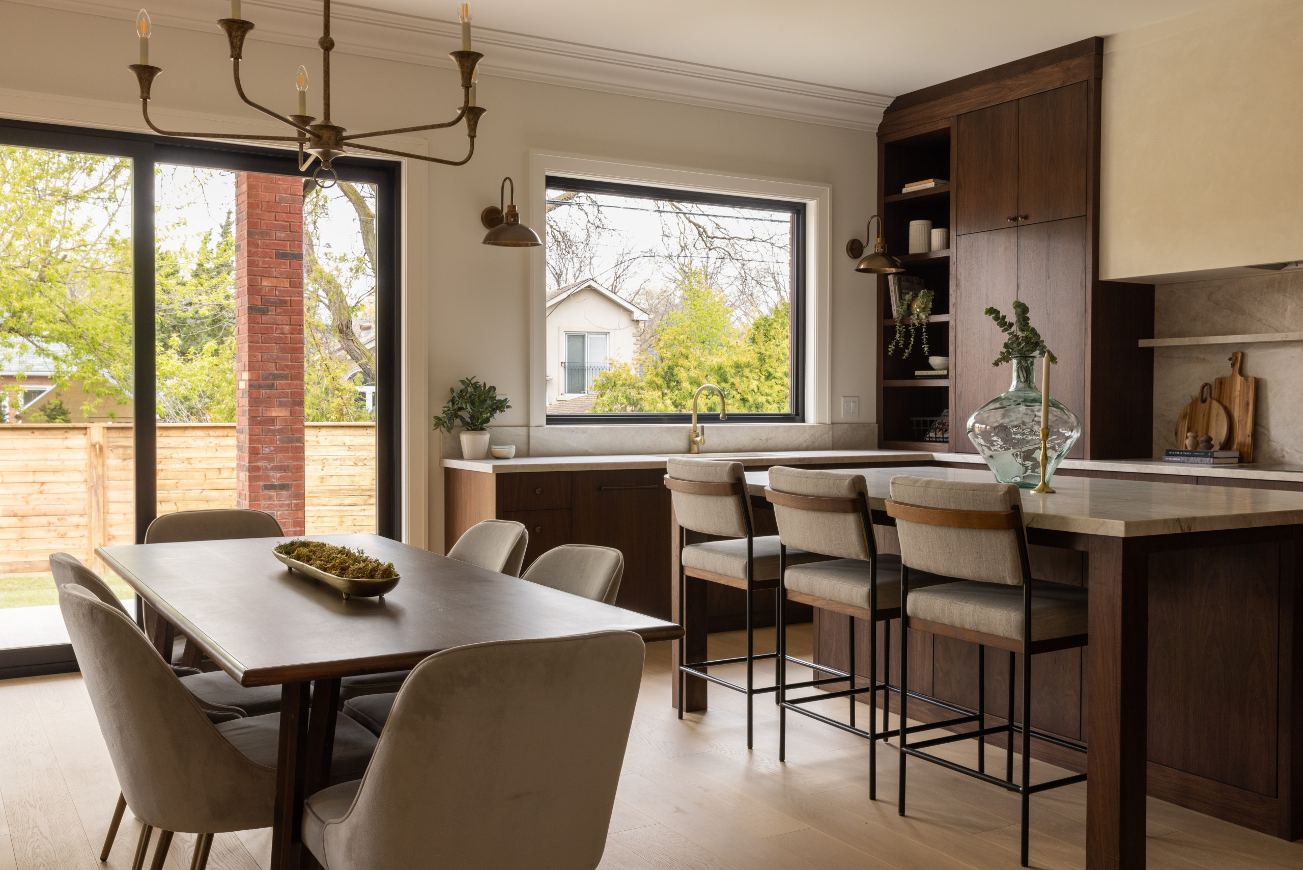 Sunnylea Transitional Walnut House