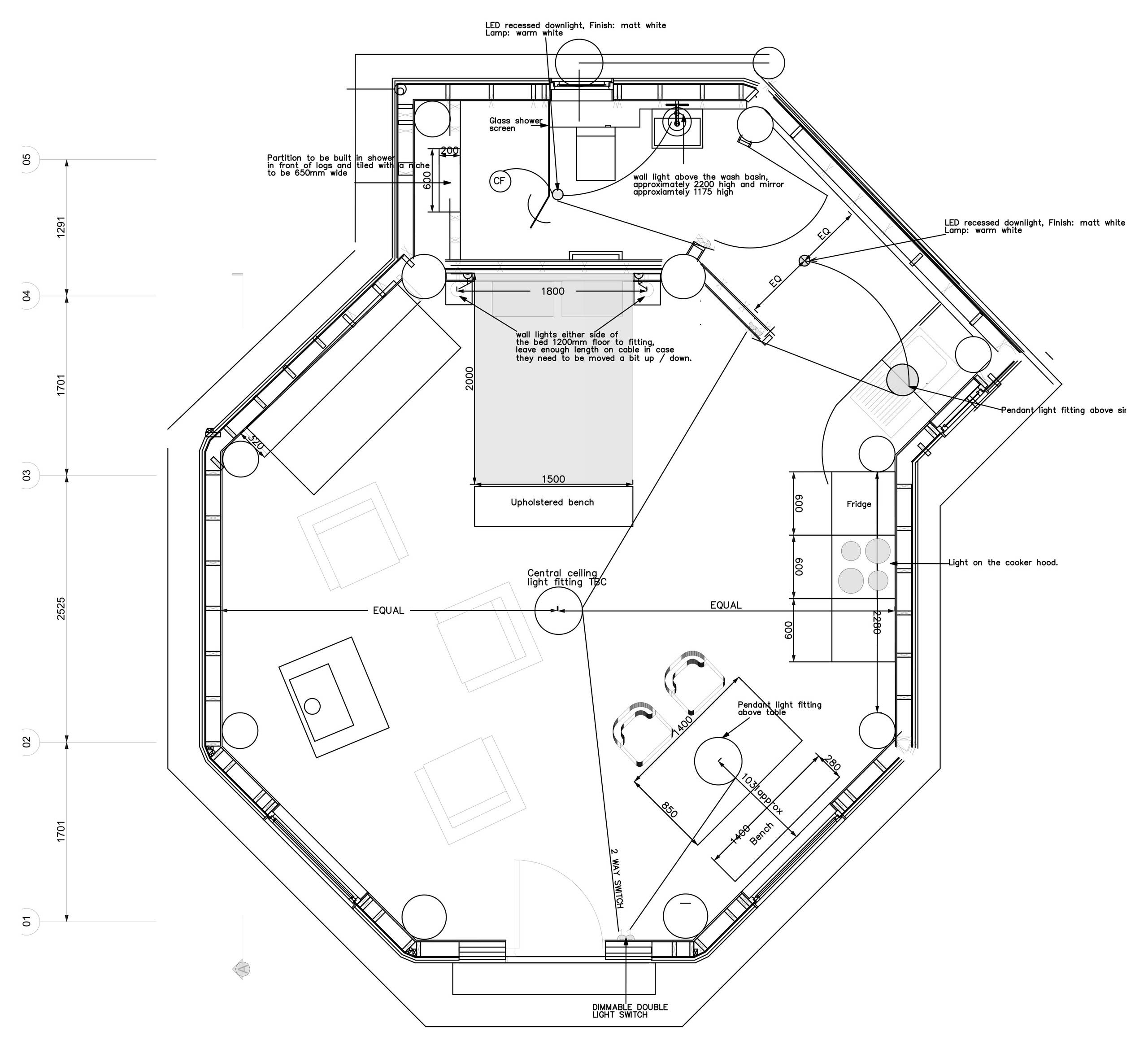 Восьмиугольный дом в Западном Уэльсе | Houzz Россия