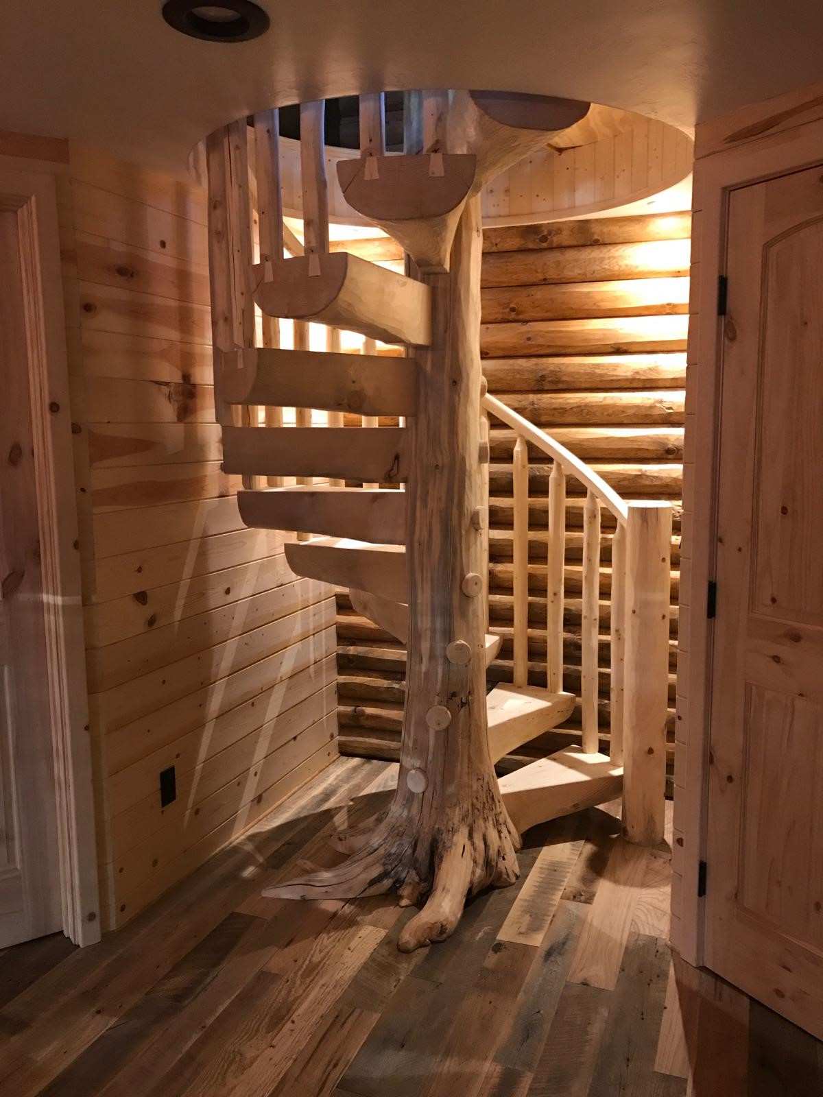 Log Stairs - Photos \u0026 Ideas | Houzz, image size:1200x1600