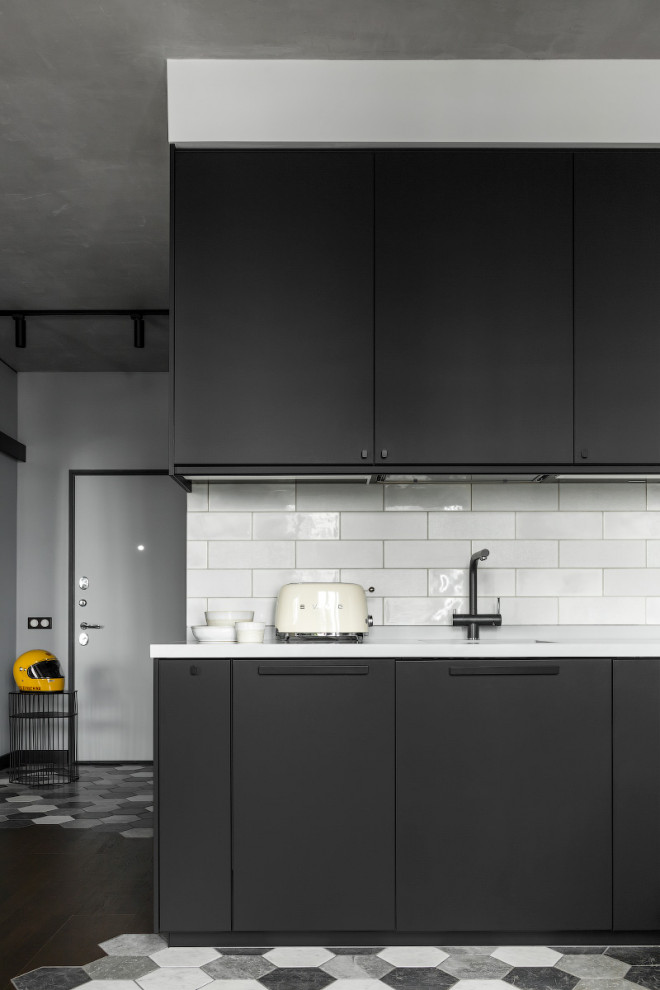 Современный интерьер квартиры-студии