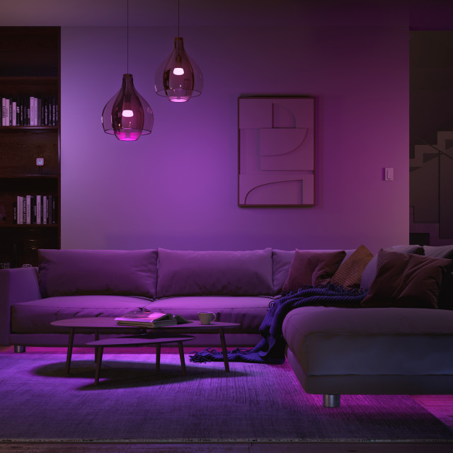 Signify Modern Living Room New York by Philips Hue Houzz UK