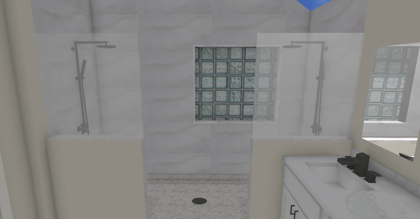 Contemporary Spa-Inspired Master Bathroom Remodel in Richmond, TX