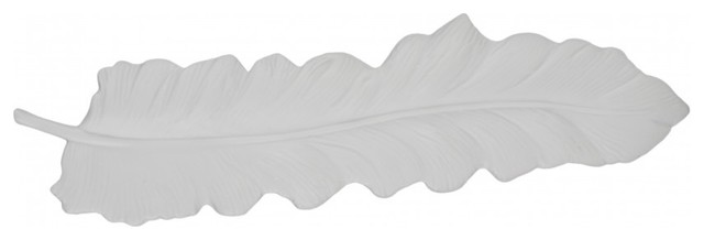 White Feather Dish
