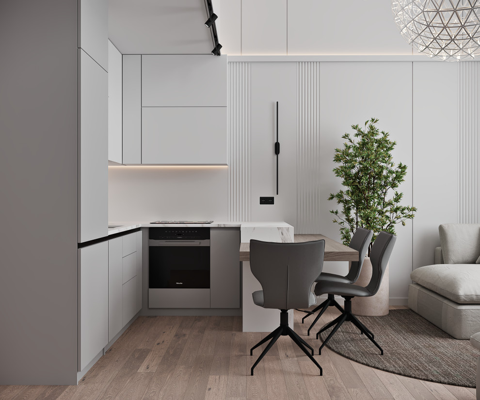 Дизайн проект двухуровневой квартиры