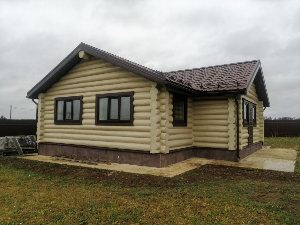 Бревенчатая баня