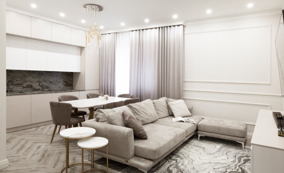 Фото реализации проекта "из двушки трешка"