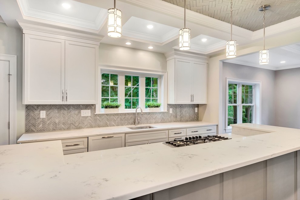 Kitchen - transitional kitchen idea in Boston
