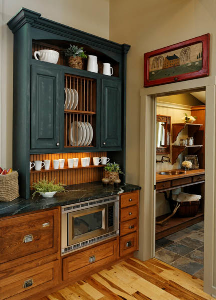 Transitional kitchen photo in Indianapolis