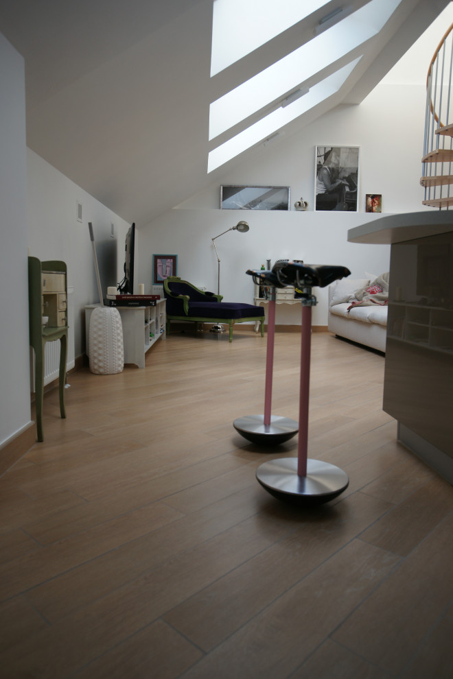 Мансарда художницы