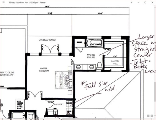 Master Bathroom layout 11'x11' thoughts please!